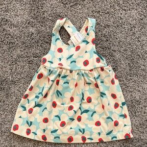 Hanna Andersson Floral Baby Dress, 6-12 months